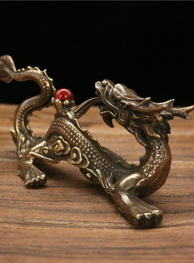 神龙办公室毛笔架桌面摆件新品