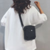 Lightweight small bag women's canvas 2026 new outdoor sports single shoulder small satchel bag casual versatile crossbody mobile phone bag