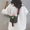 Lightweight waterproof nylon bag women's commuting small square bag 2026 new fashion outdoor sports shoulder crossbody bag
