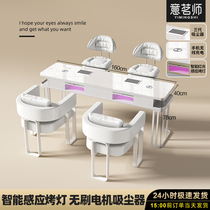 Italian Tea House 3rd Generation Vacuum Cleaner Cream Style Mechia Table And Chairs Suit Marble With Socket Single Double Trio