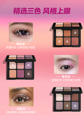 【双11礼赠立享】MakeUpForEver明星挚爱六色眼影盘眼部修饰