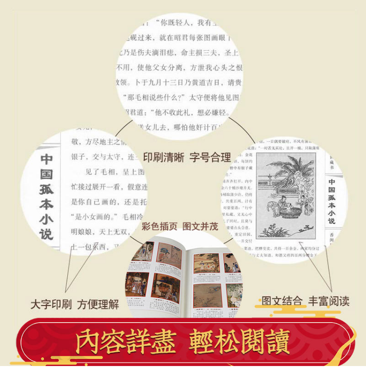 正版精装中国孤本小说珍藏版全套6册/中国古代禁毁小说名著古典文学小说作品集明清善本孤本秘本藏书粉妆梦银瓶梅锦香亭艳情言情 - 图2