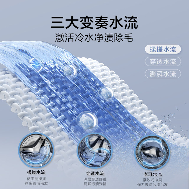 Water Cube Little Swan 12KG large capacity drum fully automatic household washing and drying washing machine 618PLUS
