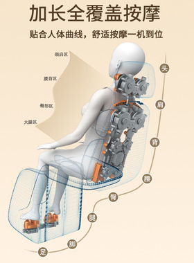 颈椎按摩器仪多功能家用电动全身按摩靠垫颈部背腰部揉捏按摩椅垫