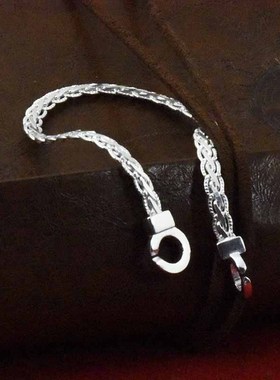 文泽雪花银银手链编织