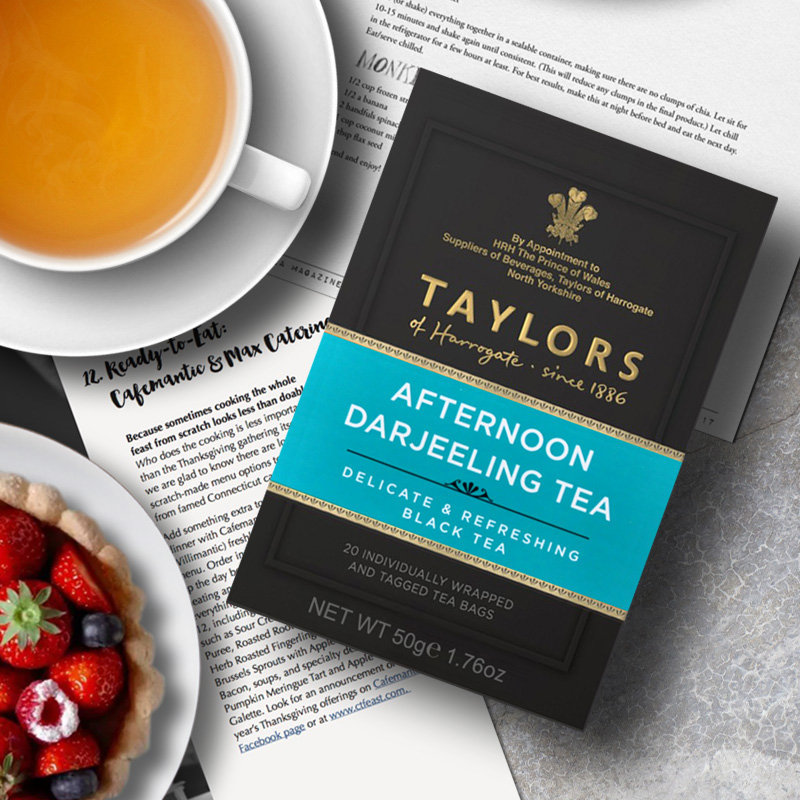 TAYLORS英国泰勒红茶伯爵茶柠檬香橙果味袋泡茶包多味英式下午茶