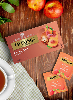 TWININGS/川宁蜜桃果香红茶