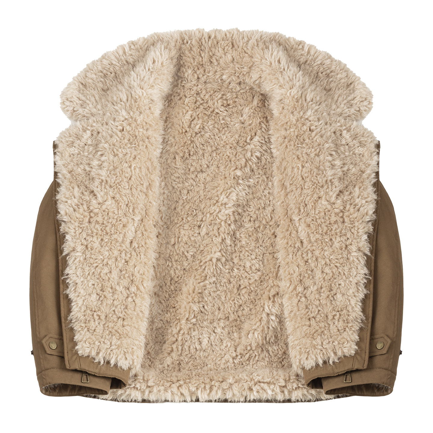 KEIKO[蓄热羊羔绒] 短款翻领派克服棉服女冬季巴恩风加厚皮草外套,淘宝优惠券,粉丝福利购,淘宝优惠卷