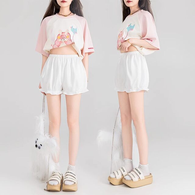 ໂສ້ງນິລະໄພ ໂສ້ງຂາຍາວ Kellyo lace elastic