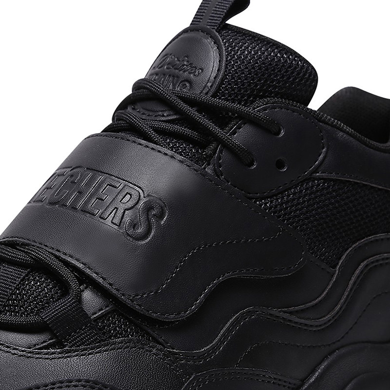 skechers复古厚底老爹熊猫鞋男鞋 SKECHERS海外板鞋/休闲鞋