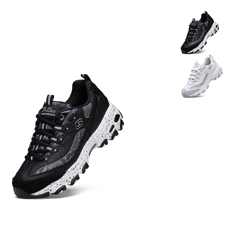 skechers新品厚底熊猫鞋老爹休闲鞋 SKECHERS海外跑步鞋