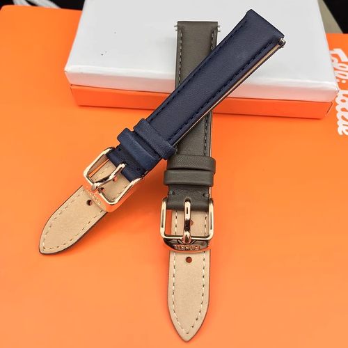 FOSSIL表带真皮头层牛皮18MM通用ME3069ME3089ME3109女表配件 - 图3