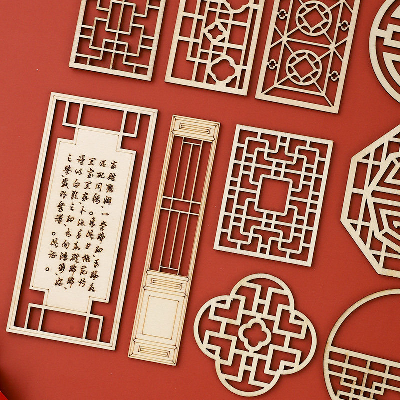 新中式古风烘焙蛋糕装饰摆件中国风屏风生日蛋糕甜品台装扮插件,淘宝优惠券,粉丝福利购,淘宝优惠卷