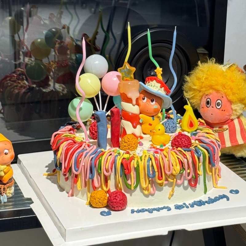 网红蜡烛星星人蛋糕装饰摆件多色小球儿童生日烘焙装扮插件配件,淘宝优惠券,粉丝福利购,淘宝优惠卷