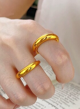 精工高版本泥鳅背面包戒指