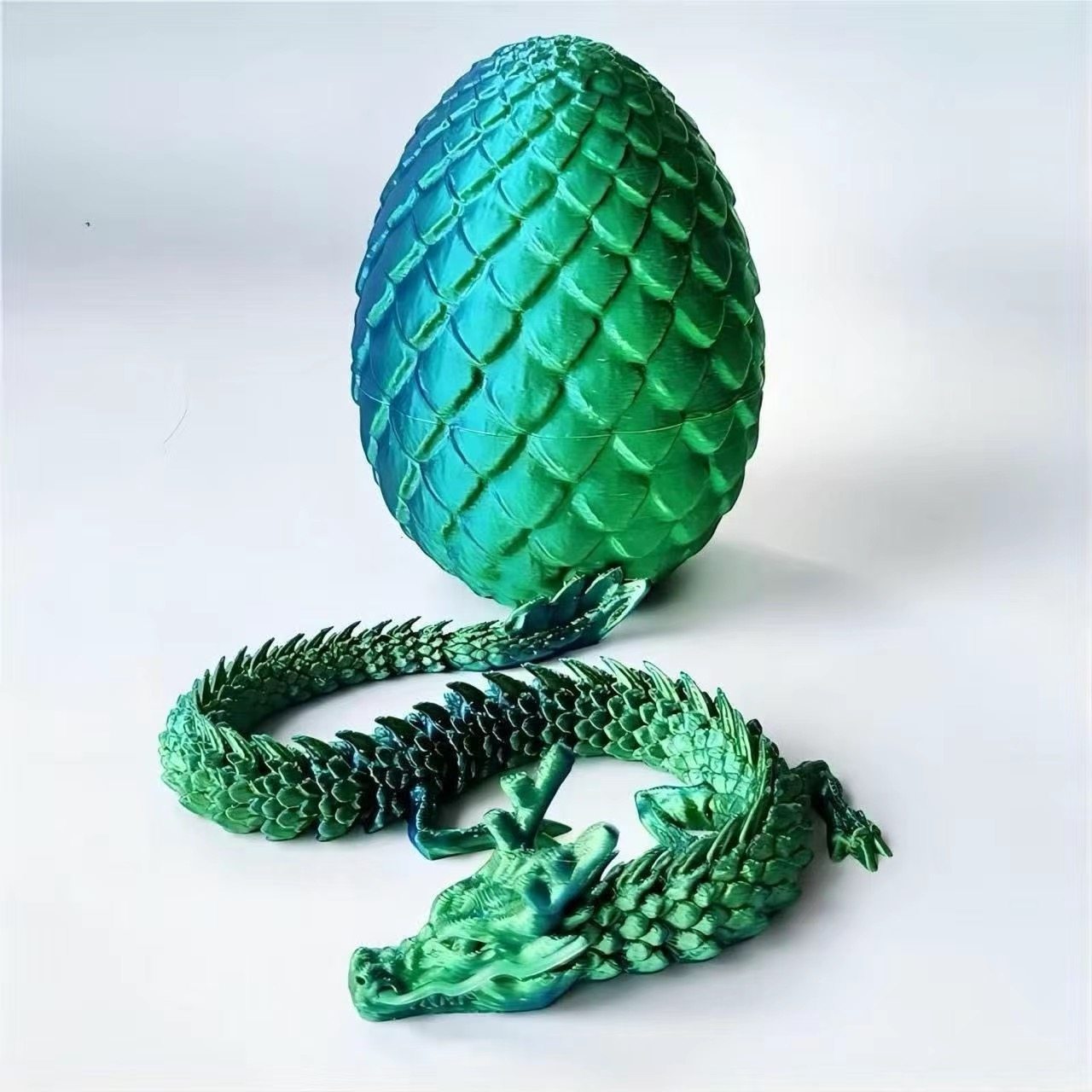 3D打印夜光中国龙摆摊玩具爆款景区批发摆件鱼缸造景多色静态模型,淘宝优惠券,粉丝福利购,淘宝优惠卷