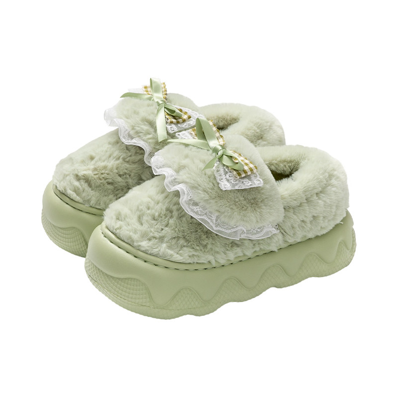 棉拖鞋女士冬季2025新款室内家居厚底防滑毛绒加厚月子包跟棉鞋女,淘宝优惠券,粉丝福利购,淘宝优惠卷