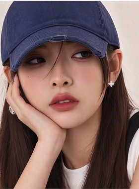 S999银针四叶草耳钉女小众设计轻奢高级感百搭耳饰2026新款耳夹环