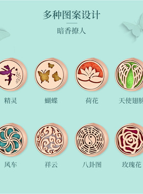 316L不锈钢12mm玫瑰金镂空香薰手链香水精油饰品小巧迷你手镯手链