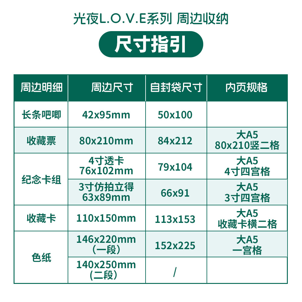光与夜之恋love系列自封袋吧唧纪念收藏卡膜镭射票色纸卡册内页,淘宝优惠券,粉丝福利购,淘宝优惠卷