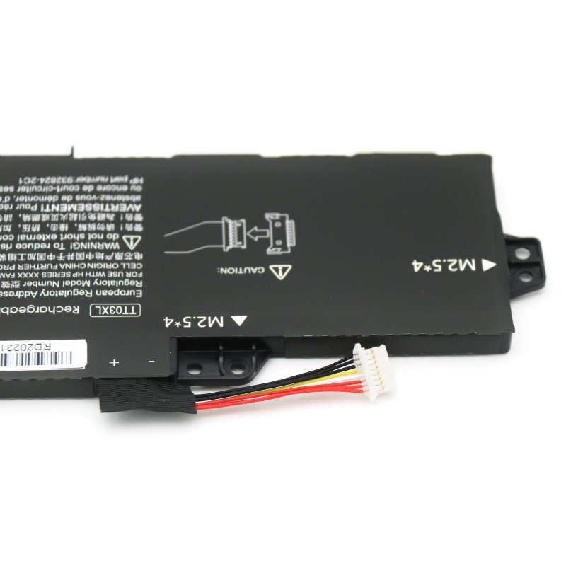 Batterie TT03XL 56Wh 11.55V Pour HP EliteBook 755 G5, 850 G5 G6, ZBook 15U G5 G6 – Remplacement Haute Capacité 4850mAh