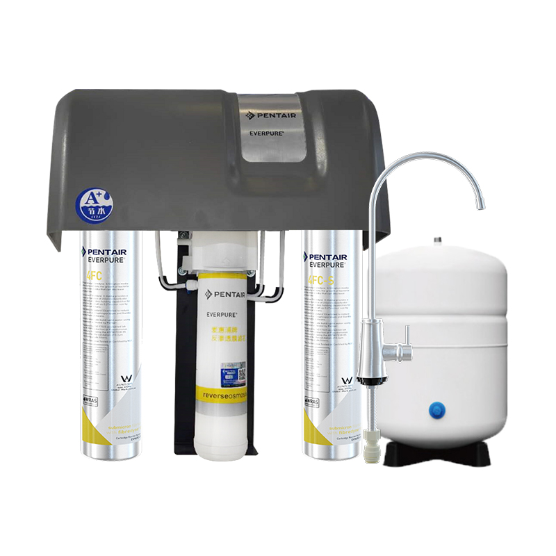 爱惠浦净水器RO-100U商用自来水过滤器咖啡店净水机大流量双出水