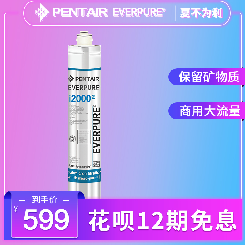 愛惠浦官方旗艦店I20002活性炭主濾芯淨水器套裝通用耗材配件