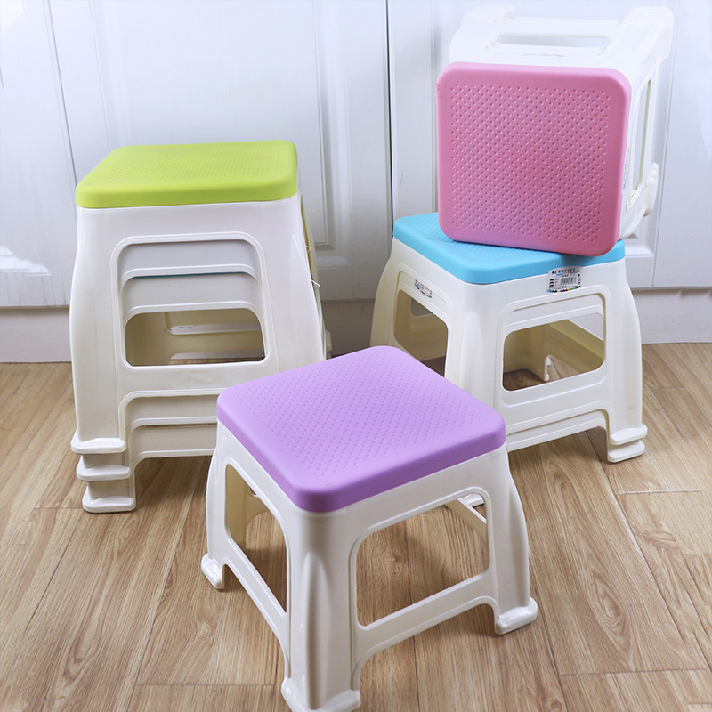 儿童塑料凳子加厚矮凳浴室凳方凳小板凳换鞋凳沙发凳脚凳塑料椅子