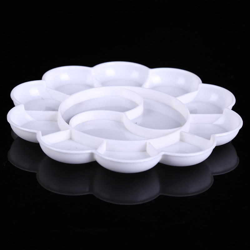 调色盘美术梅花形水彩国画水粉颜料大中小儿童绘画调色碟幼儿画画,淘宝优惠券,粉丝福利购,淘宝优惠卷