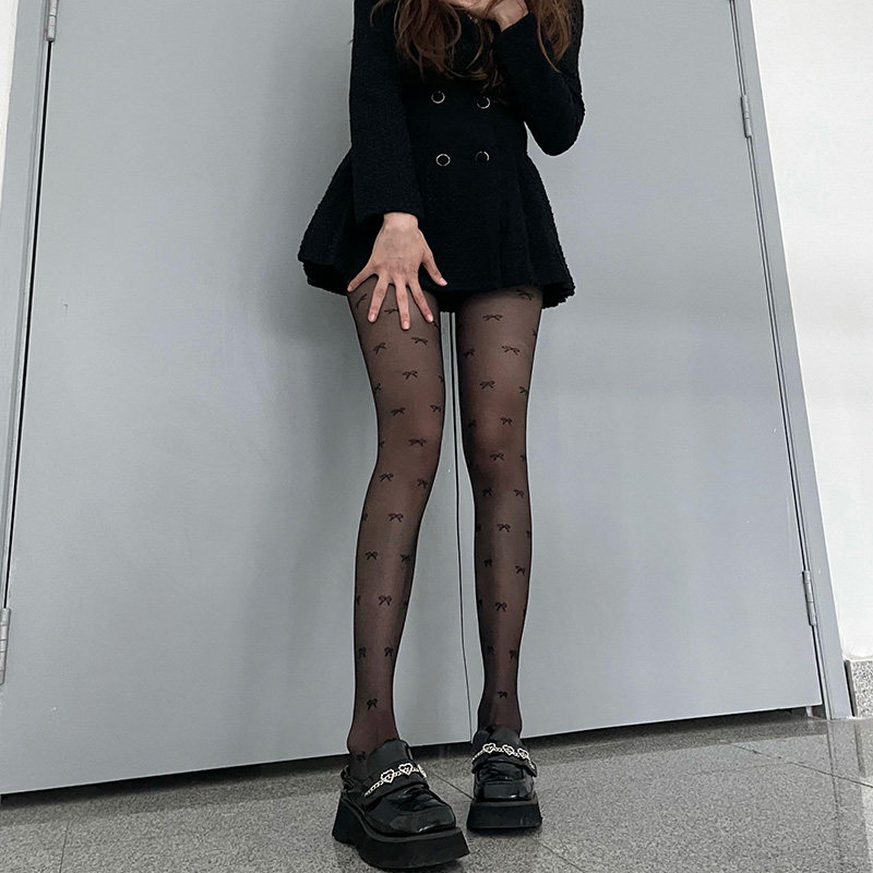 ins网红爆款黑丝日系性感超薄打底裤爱心波点防勾jk辣妹连裤袜女,淘宝优惠券,粉丝福利购,淘宝优惠卷