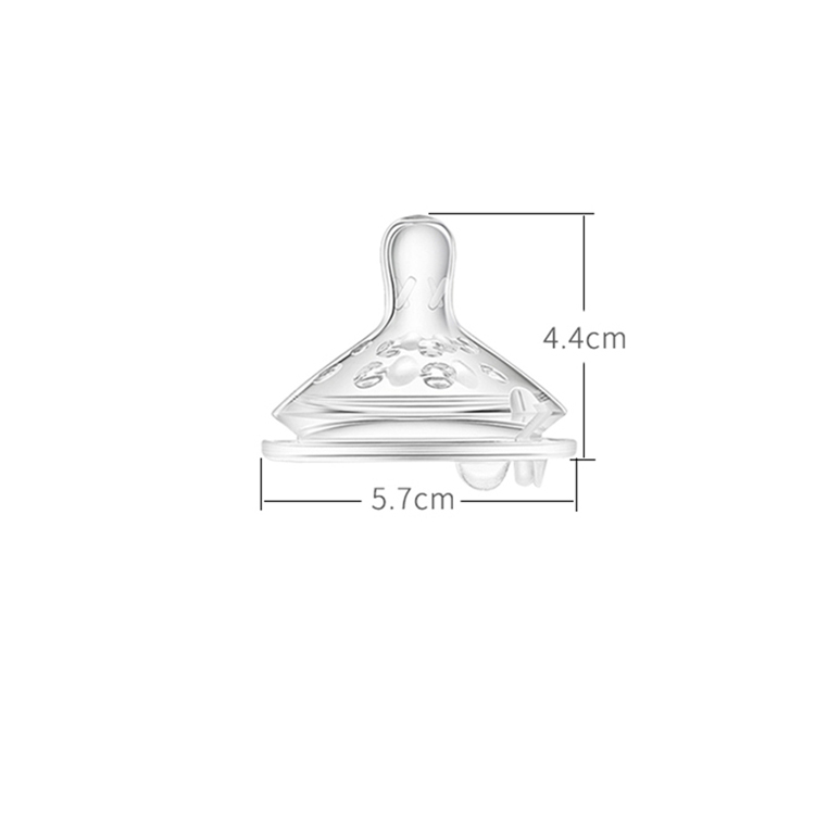 十月结晶宽口径奶瓶奶嘴鸭嘴重力球管硅胶嘴新生儿宝宝防胀气适配 - 图0