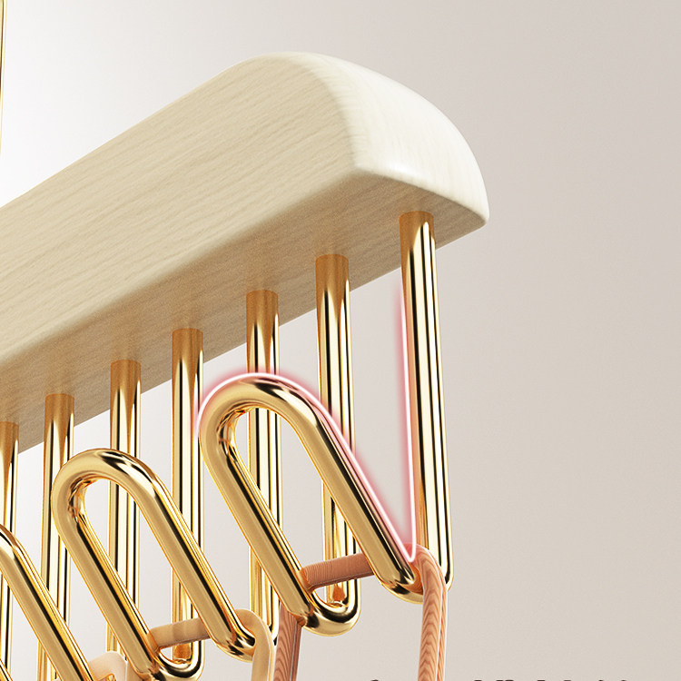 木质吊带专用衣架家用内衣背心收纳神器多功能挂钩波浪晾挂衣架子,淘宝优惠券,粉丝福利购,淘宝优惠卷