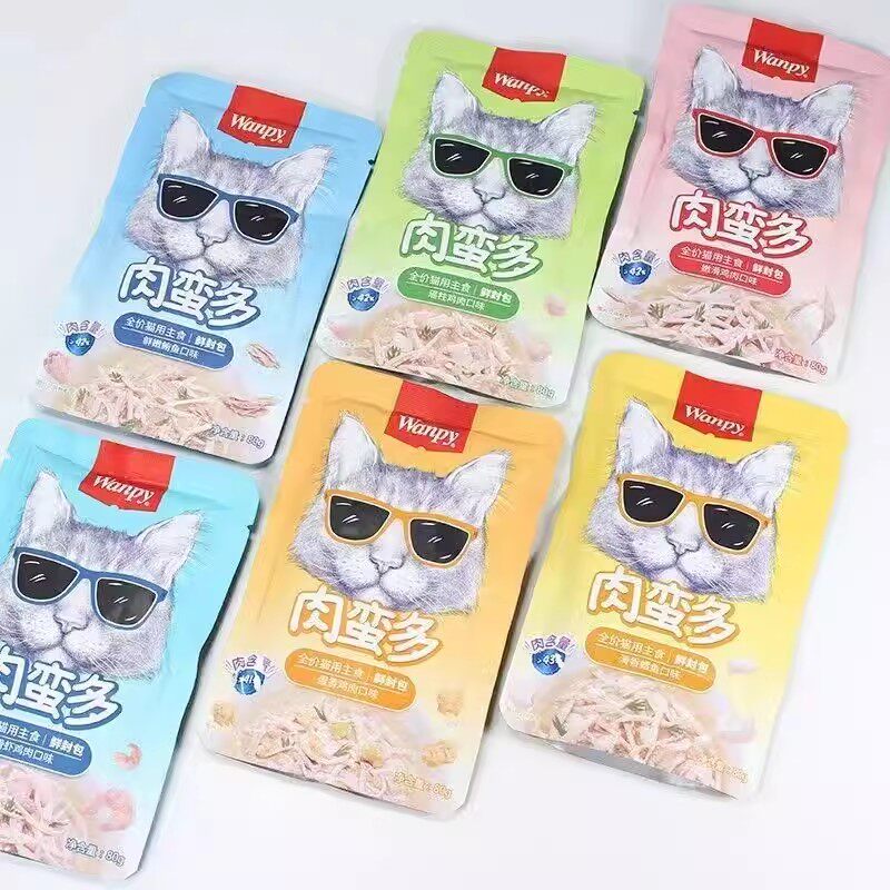 wanpy顽皮肉蛮多猫主食鲜封包猫咪补水成猫幼猫猫条长肉营养湿粮,淘宝优惠券,粉丝福利购,淘宝优惠卷
