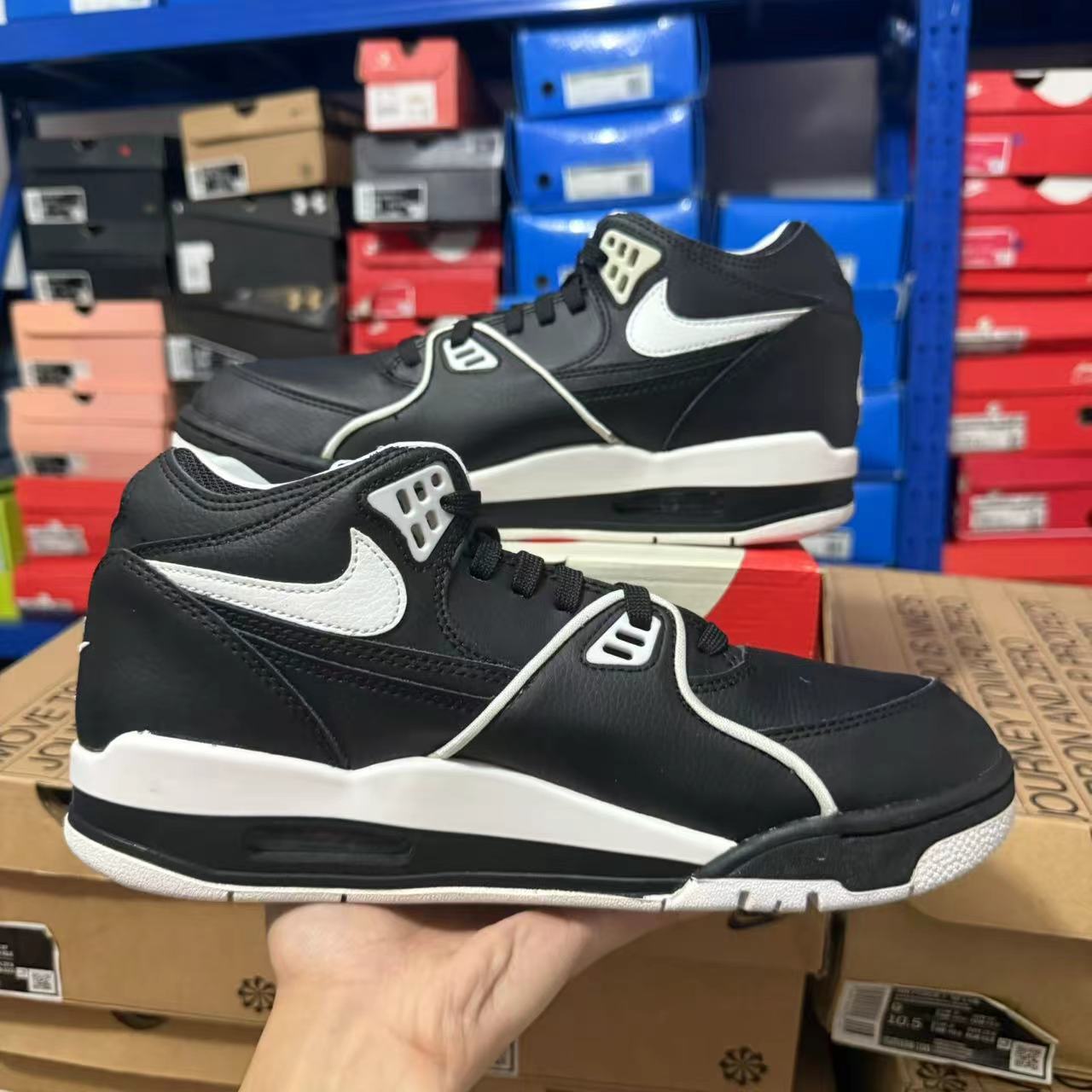 耐克Nike Air Flight 89 AJ4兄弟款复古实战男子篮球鞋CU4833-015 - 图1