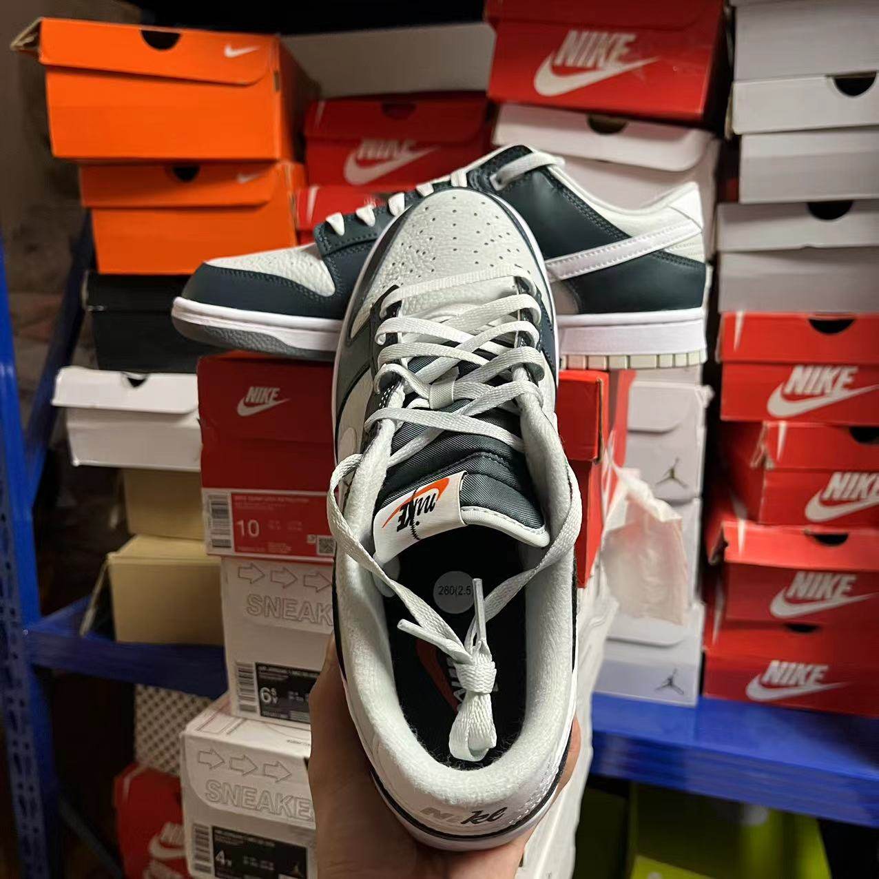 Nike Dunk Low 白绿色 低帮运动休闲复古男女休闲板鞋FB8896-300,淘宝优惠券,粉丝福利购,淘宝优惠卷