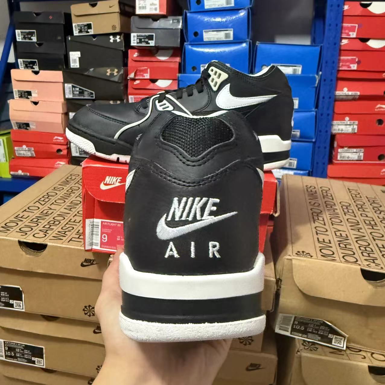 耐克Nike Air Flight 89 AJ4兄弟款复古实战男子篮球鞋CU4833-015 - 图0