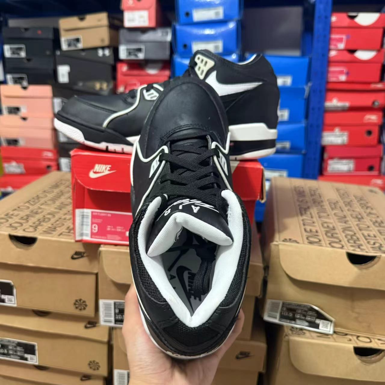 耐克Nike Air Flight 89 AJ4兄弟款复古实战男子篮球鞋CU4833-015 - 图2