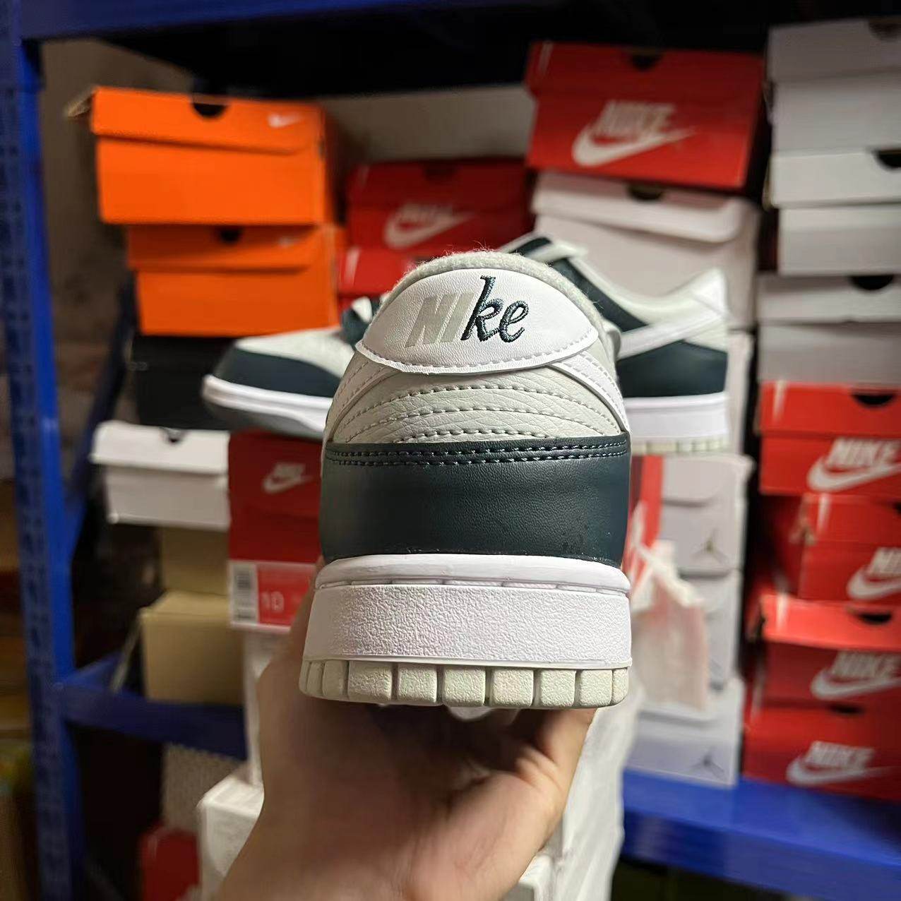 Nike Dunk Low 白绿色 低帮运动休闲复古男女休闲板鞋FB8896-300,淘宝优惠券,粉丝福利购,淘宝优惠卷