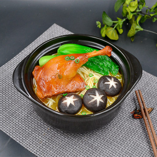 仿真食品食物模型定做仿真砂锅模型砂锅面砂锅粉丝模型定做样品菜 - 图1