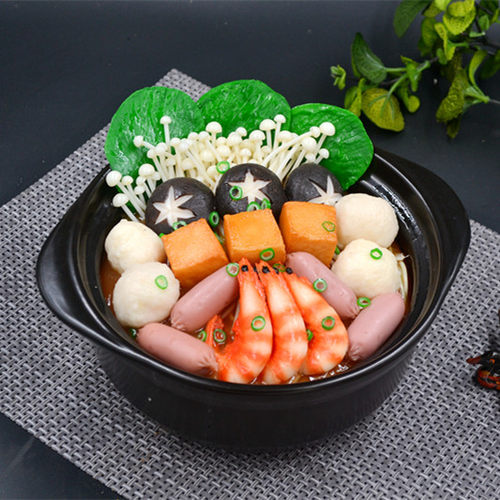 仿真食品食物模型定做仿真砂锅模型砂锅面砂锅粉丝模型定做样品菜 - 图2