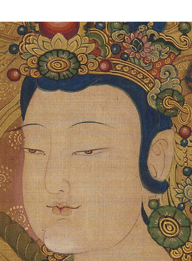 地藏菩萨客厅挂画仿古字画装饰画