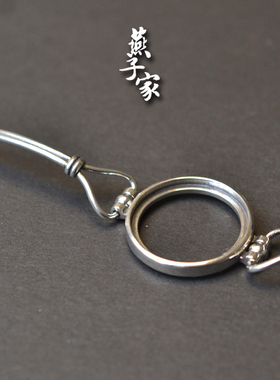 燕子家欧式开口大气琥珀蜜蜡手链