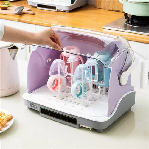 Лампа для стерилизации, система хранения со стаканом, сушилка, чайная чашка, стеклянная пылезащитная бутылочка для кормления