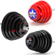 5cm rubber-coated three-hole iron sheet commercial US team weightlifting rack