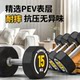 Senkes pure steel fitness dumbbell ten sides PEV tasteless