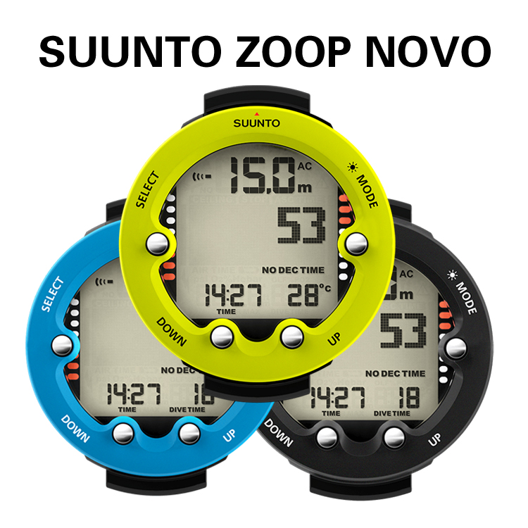 全球联保松拓Suunto zoop novo潜水电脑表手表水肺空气高氧自由潜 - 图0