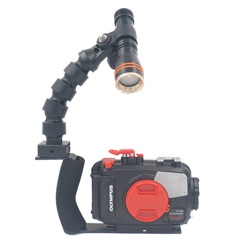 OLYMPUS 奥林巴斯TG6 TG7+D11V-II  D3000 D5000潜水摄影蛇臂套装 - 图2