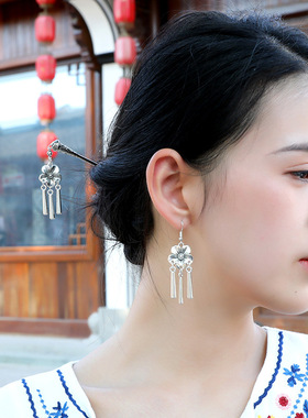 流苏通用旗袍配饰项链