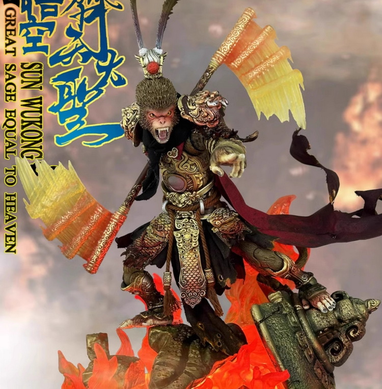 狂怒工作室孙悟空 Fury Toys 1/12山海魔神录章二大闹天宫-图2