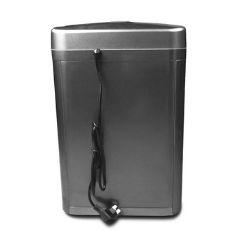 Miki M12 Manganese Steel Man Series Shredder Confidential Office Home Document Shredder Silver Grey